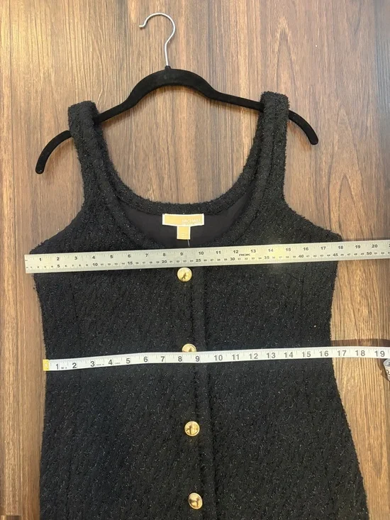 Michael Kors Black wool blend mini dress  Dress - Picture 13 of 13